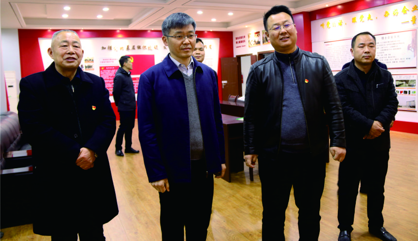 安徽省委组织部副处长齐健莅临安徽力普拉斯考察(图1) 安徽省委组织部副处长齐健莅临安徽力普拉斯考察(图1)